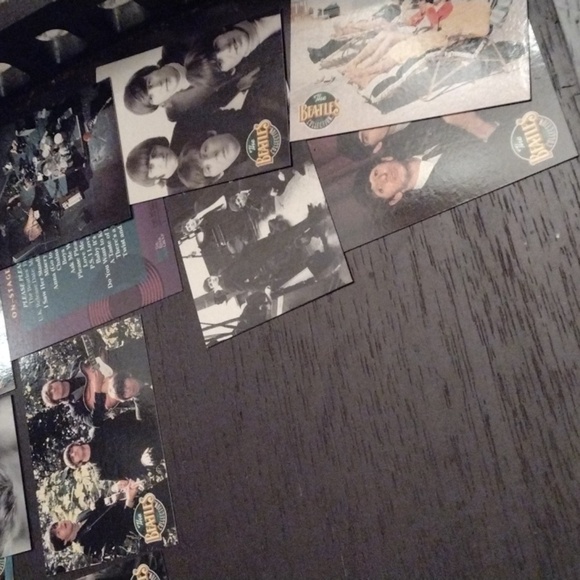 The Beatles Cards & George Harrison Autograph Card - Picture 4 of 8